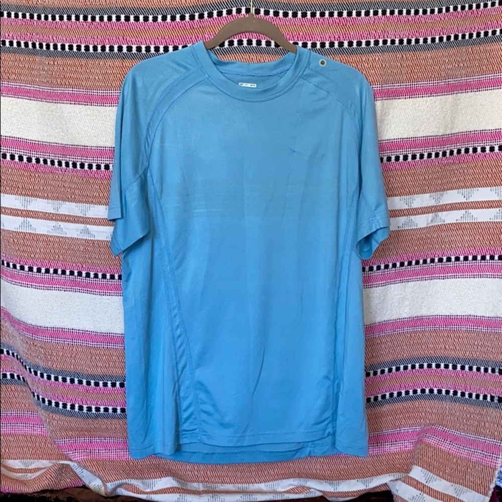 Lululemon athletic size large teal with stripes